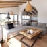 redesign 3d rustic interior, cottage house, render villa house in 3ds max, cgi
