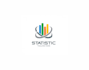 create data analysis, technology, modern, minimal, creative and abstract logo