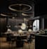 design restaurant interior cafe or shop interior 3d render