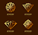 impressive unique and modern business jewelry logo design