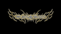 do 3d chrome y2k streetwear logo spinning animation