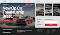 develop auto detailing website, car wash, car dealership, cleaning website