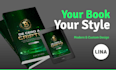 design a creative print book cover or kindle