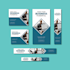 creative and modern website banner design