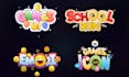 create game UI icons, buttons, and title screens