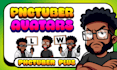 draw and animate a cute and unique pngtuber avatar