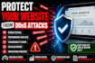 ddos your website and turn it down for testing purposes