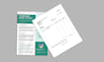 design letterhead, invoice, receipt, pdf document, template