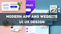 ui UX design, mobile app or website UI UX design