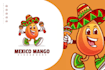 make professional mexican food mascot logo