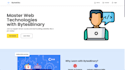 do custom website development as full stack developer