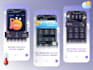 design modern mobile app UI UX for IOS and android