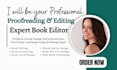 proofread, edit, and format fiction novel nonfiction book developmental editor