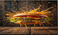 do 3d cgi food rendering,  cgi food animation, cgi vfx video ads, fooh