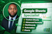 be your google sheets expert for automation and custom spreadsheets