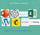 be  your virtual executive assistant for your service business, admin VA