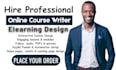 develop interactive elearning course or online course content on kajabi website