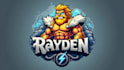 do amazing thunder god raiden logo with unlimited revisions
