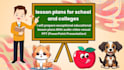 creat lesson plans, educational projects powerpoint presentation