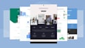 create a responsive landing page using HTML, CSS, bootstrap, tailwind