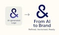 refine, enhance, and vectorize your ai generated logo