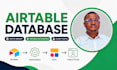 setup airtable database, softr wbapp, airtable automation, and client portal