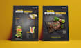 design restaurant branding, menu and food packaging design