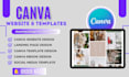 design canva website templates canva website redesign canva landing ebook cover