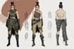 create character concept art sketch