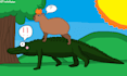 create funny and unique ms paint style illustrations