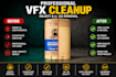 do professional vfx cleanup and object removal