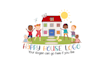 design awesome child care, day care, home care logo