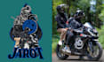 create cartoon motorcycle illustration from your photo