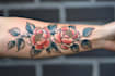 create minimal line art tattoo