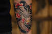 make a traditional japanese irezumi tattoo