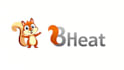 do squirrel mascot logo design set with company