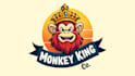 do monkey king mascot logo design with business