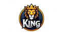 do king mascot logo design with modern