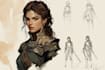 create character concept art sketch