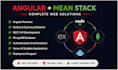 develop and fix angular web apps with node js and rest API