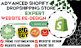 create automated shopify dropshipping store shopify website via dropified bigbuy