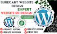 setup surecart dropshipping store surecart website design on wordpress