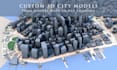 create realistic 3d city model from google maps location