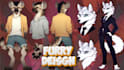 create detailed 3d furry avatar, furry nsfw, vtuber, anime, vrchart, anthro pfp