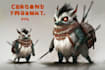 do character and creature art illustration