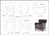do furniture manufacturing drawing and 3d rendering