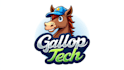do horse mascot character with business
