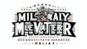 create millitary live matter text styl logo in 14 hours