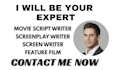 write movie script, feature film, screenplay, tv pilot screen writing