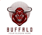 design buffalo bourbon enthusiast logo